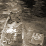 Floating Market 3<br>40x30cm<br>Öl auf Leinwand