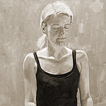ZaZen<br>80x50cm <br>Öl auf Leinwand