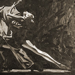 Tango3<br>50x50cm <br>Öl auf Leinwand