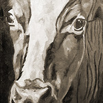 Heilige Muttergöttin<br>60x40cm<br>Öl auf Leinwand